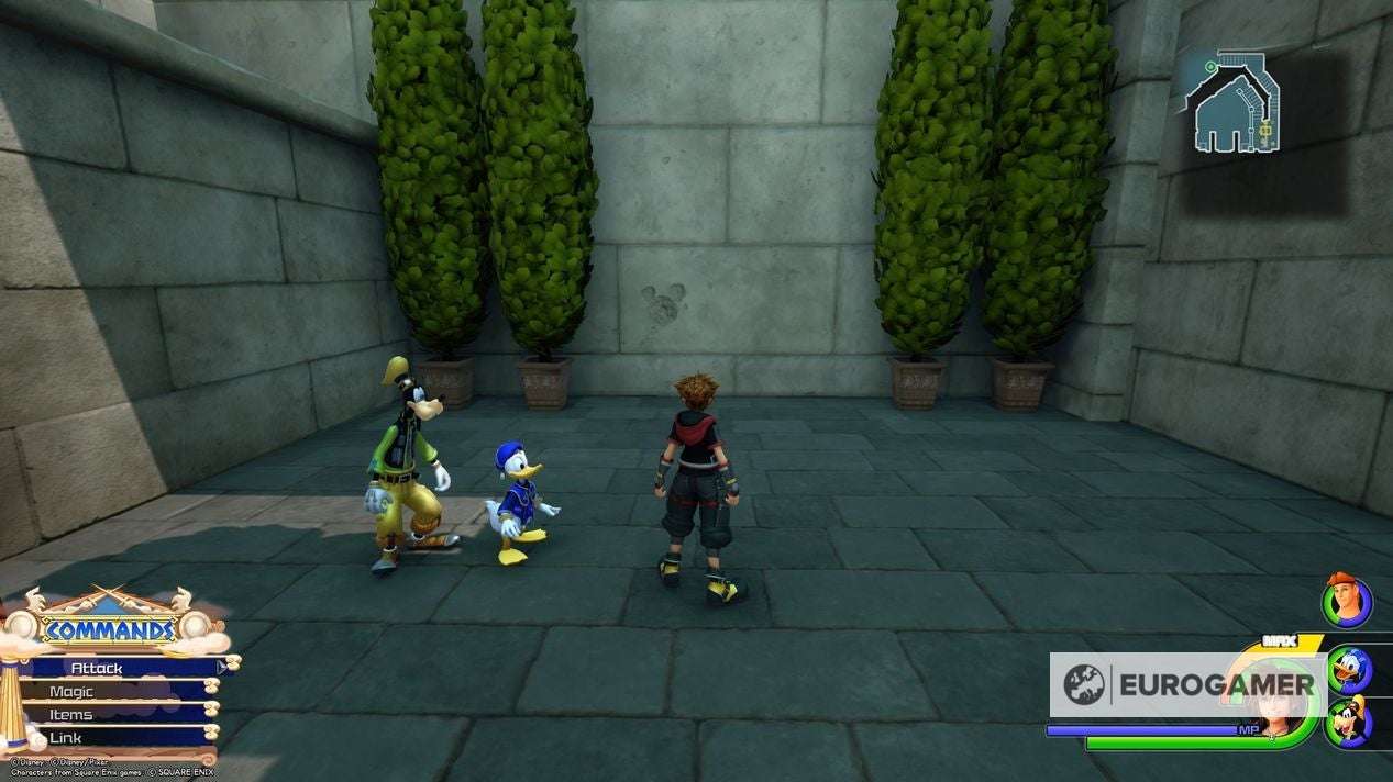 Kingdom Hearts 3 Lucky Emblem locations